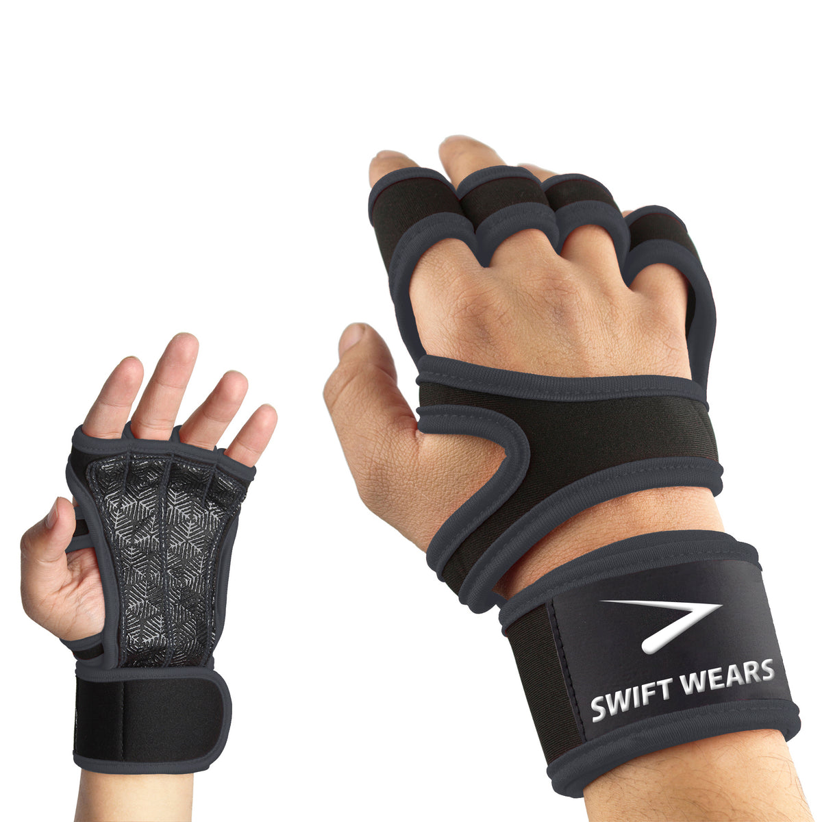Swift Wears Gym Workout Gloves – Charcoal