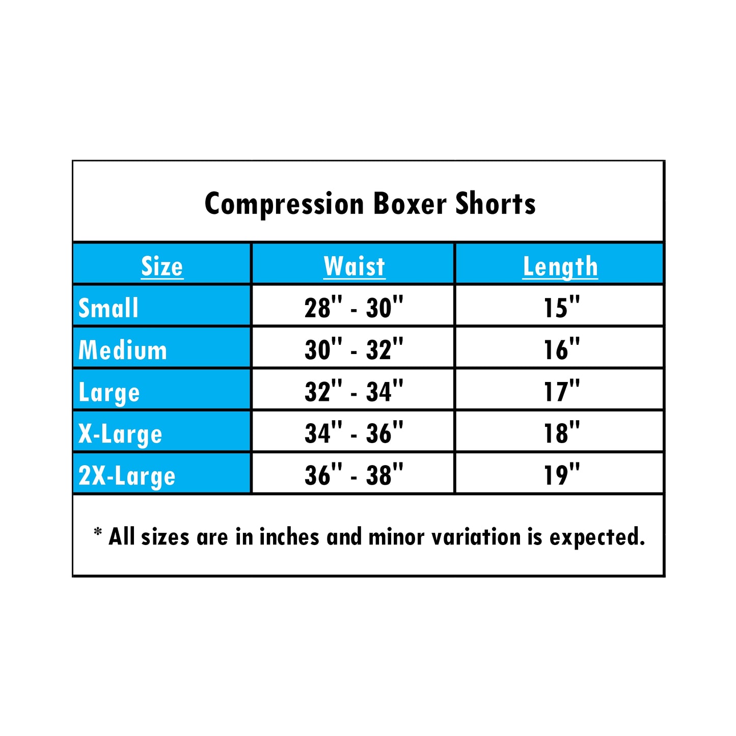 Men's Compression Shorts Black