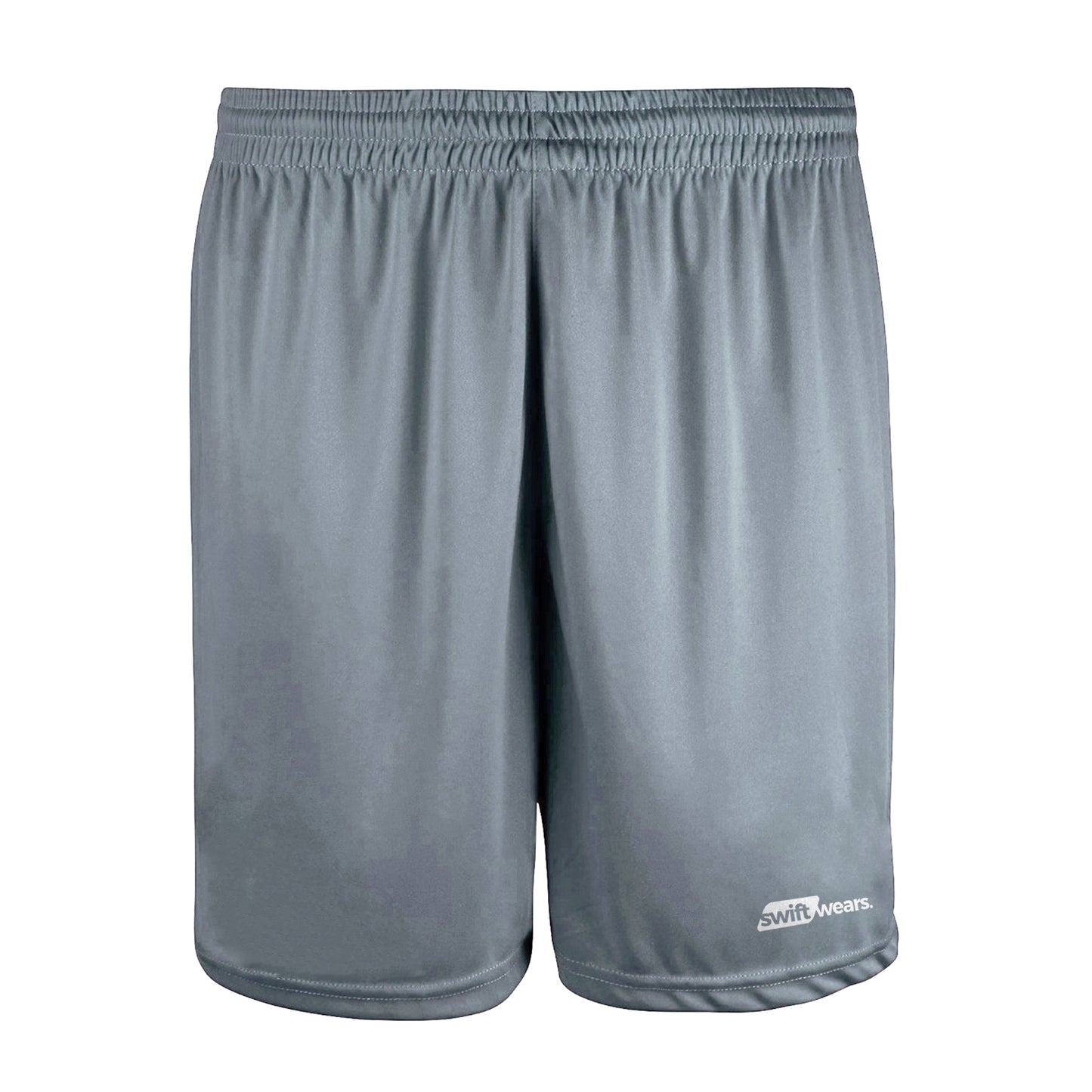 Men's Performance Running Shorts Silver Grey