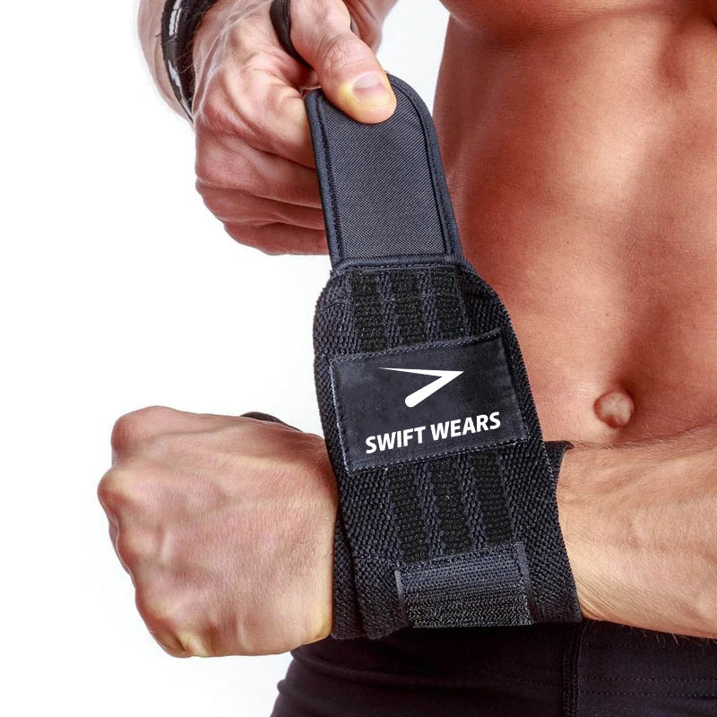 Wrist Wraps Black (Pair)