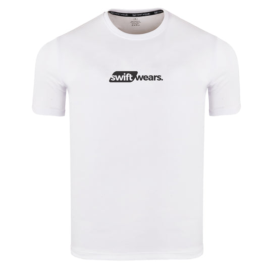 Men's Sports Quick Dry Dri-Fit T-Shirt White