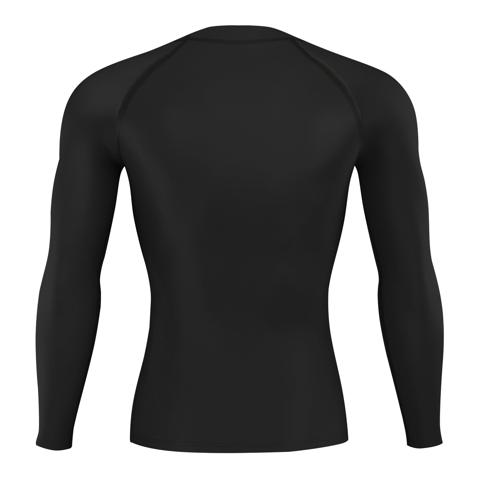 Men's Full Sleeve Compression Tee T-Shirt Black – Swift Wears