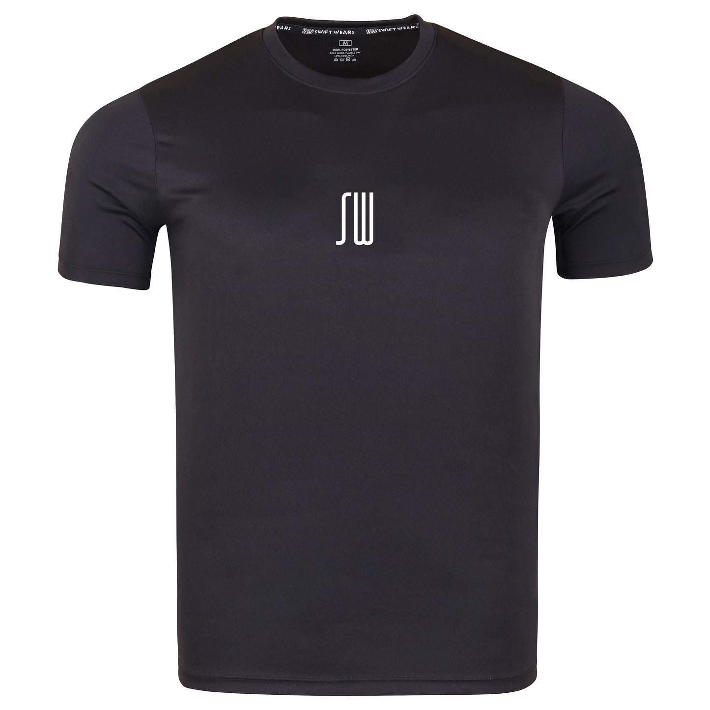 Men's Sports Quick Dry Dri-Fit T-Shirt Black