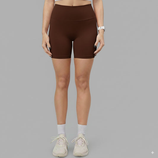 Biker Shorts Brown