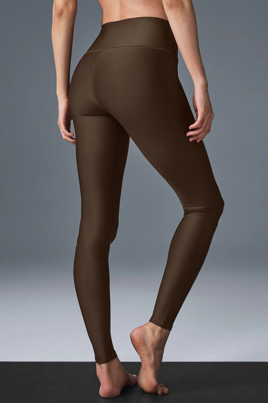 Swift Wears HIgh Waisted Leggings Brown
