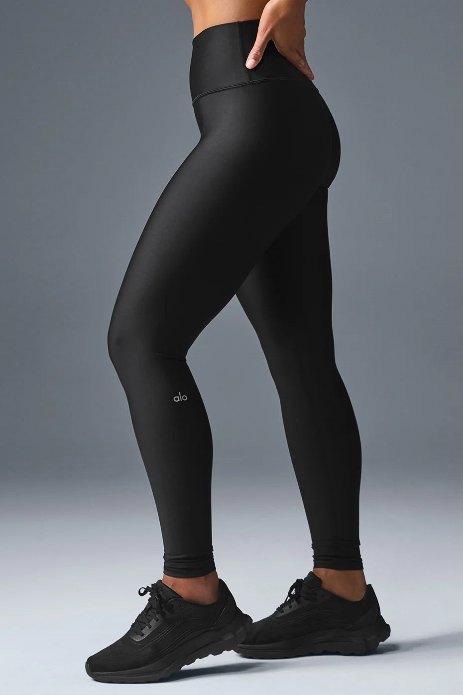 Swift Wears HIgh Waisted Leggings Black