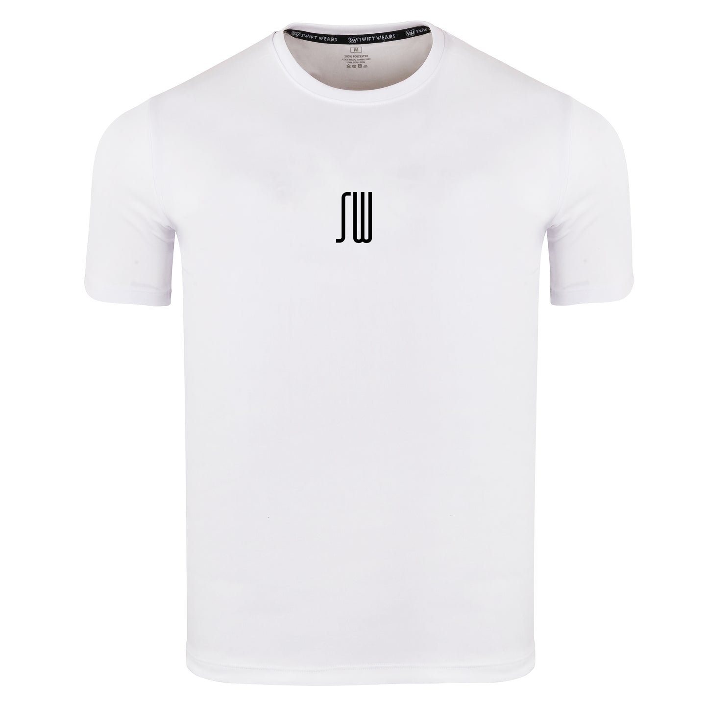 Men's Sports Quick Dry Dri-Fit T-Shirt White