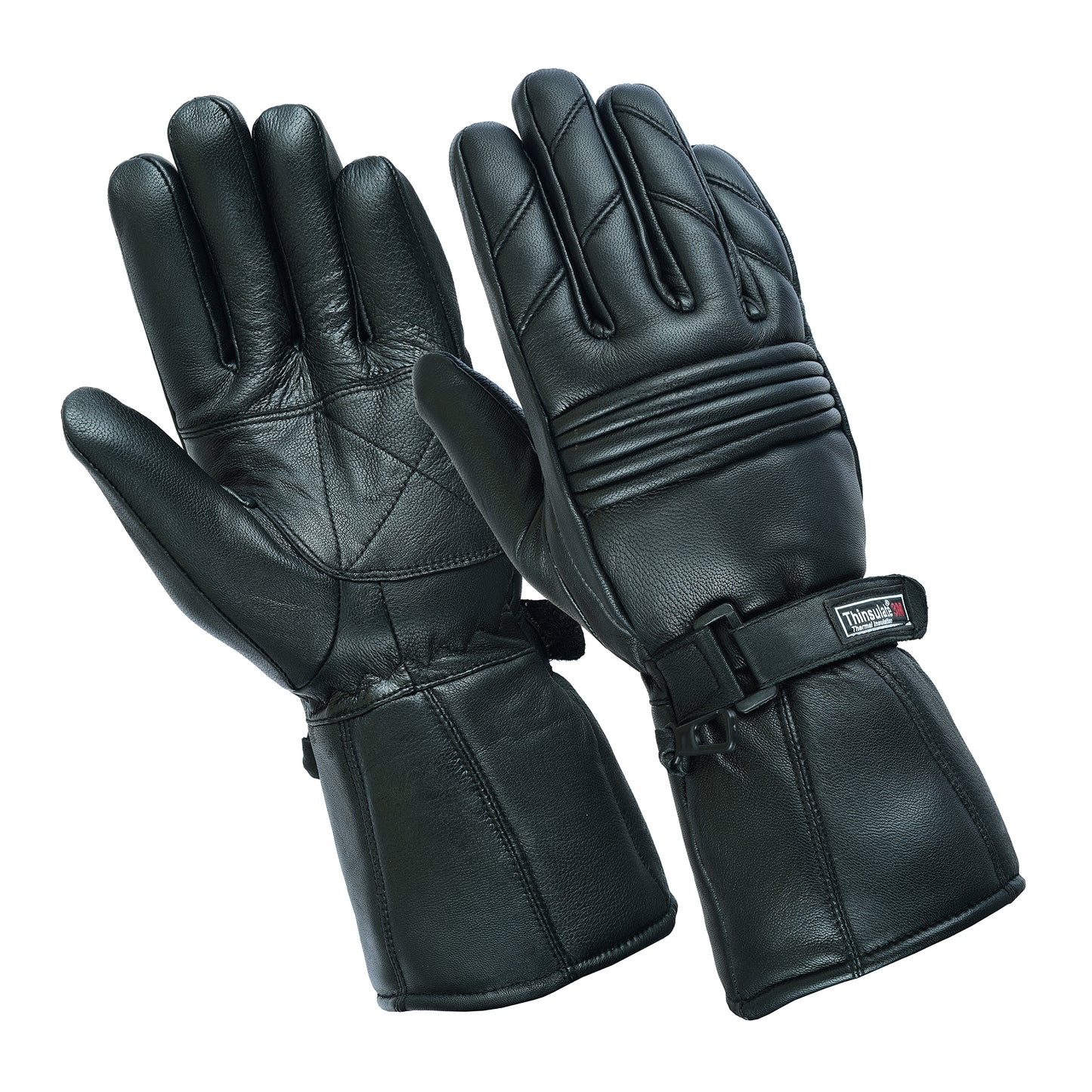 Motorbike Winter Gloves  Black