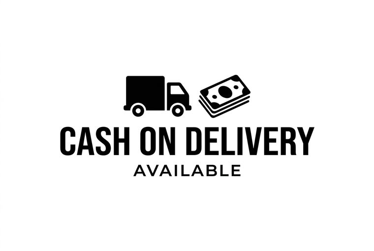 Cash on Delivery Available footer graphic