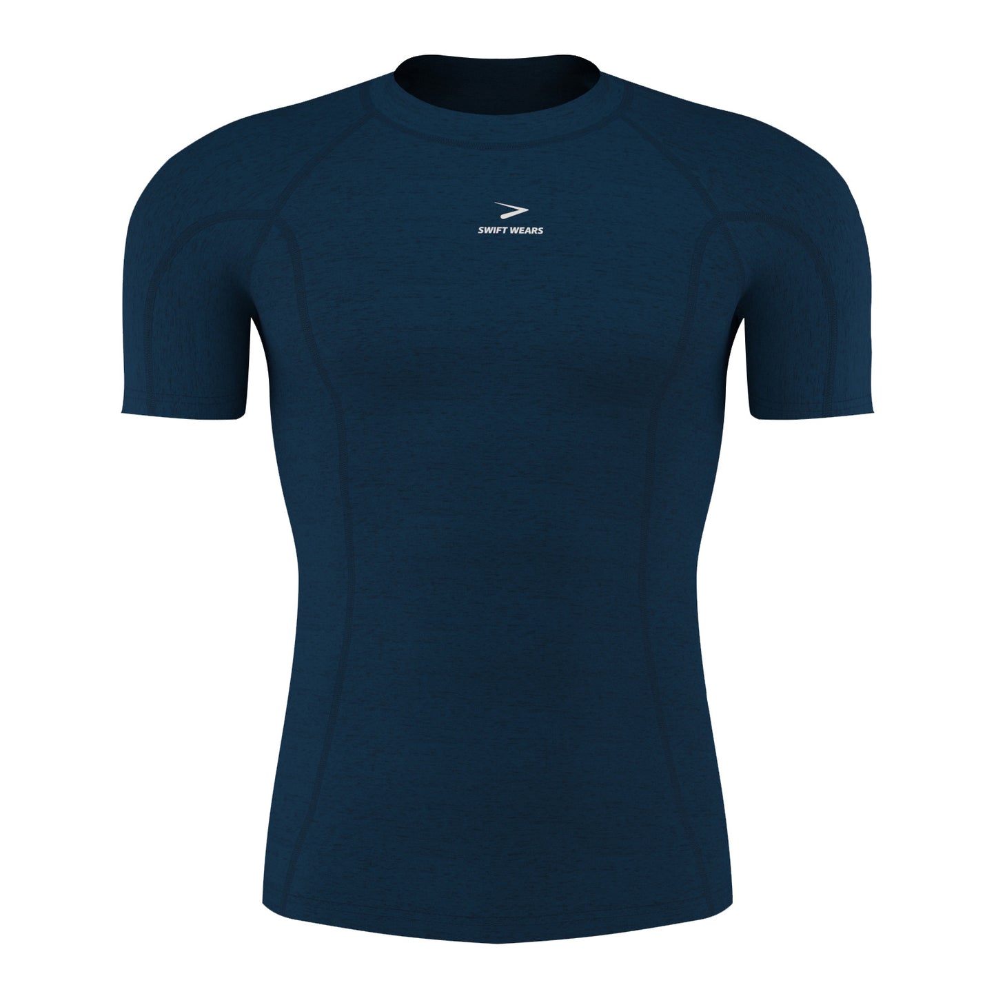 Men's Half Sleeve Compression T-Shirt Navy