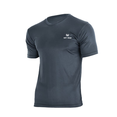 Men's Sports Quick Dry Dri-Fit T-Shirt Charcoal